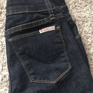 Two pair girls size 10 Hudson skinny jeans.